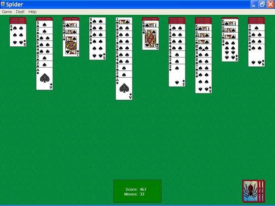 Spider Solitaire (Microsoft)
