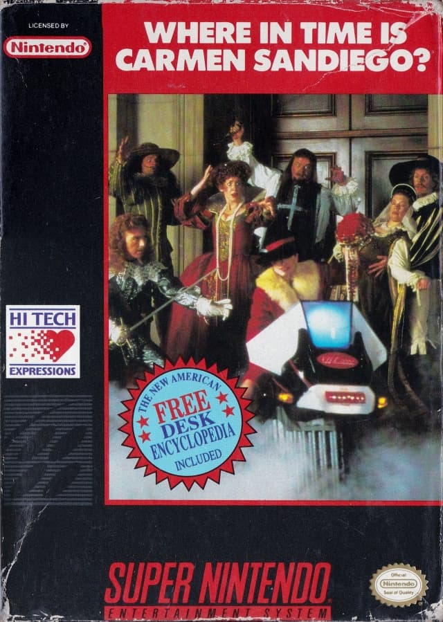 Where in Time Is Carmen Sandiego?