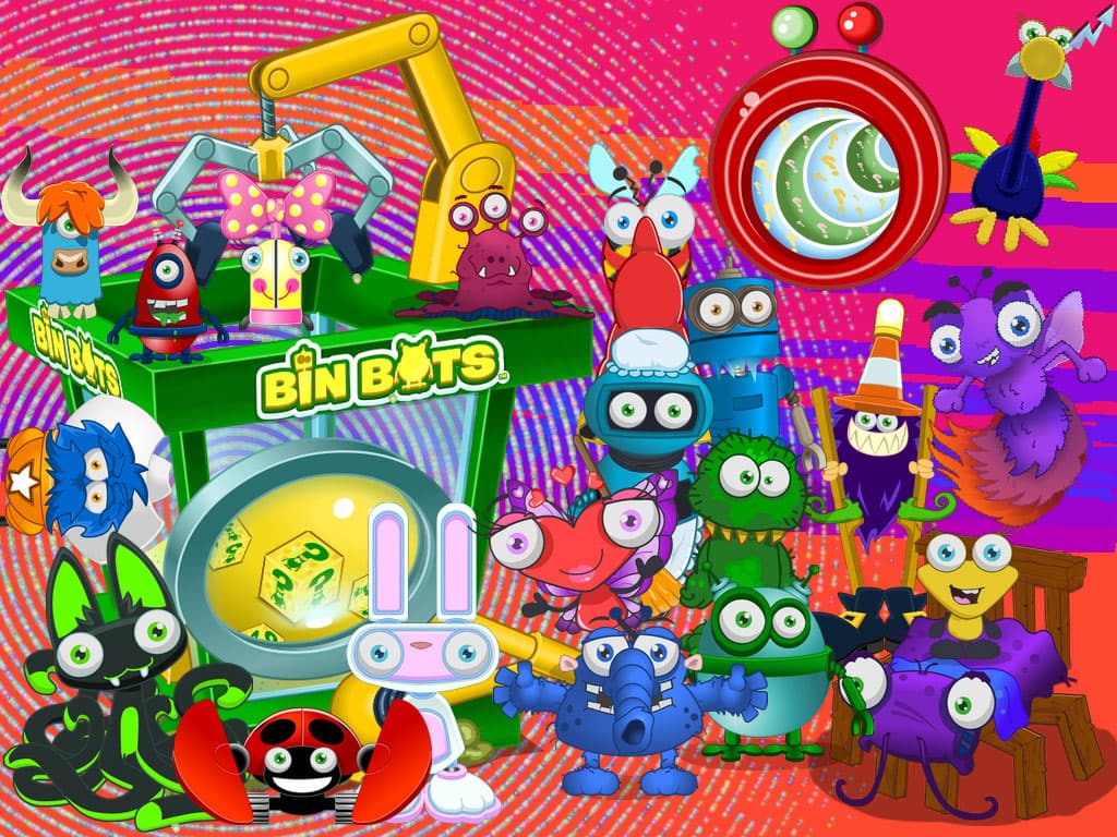 Bin Weevils Arty Arcade