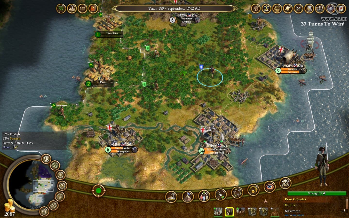 Sid Meier's Civilization IV: Colonization