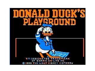 Donald Duck's Playground