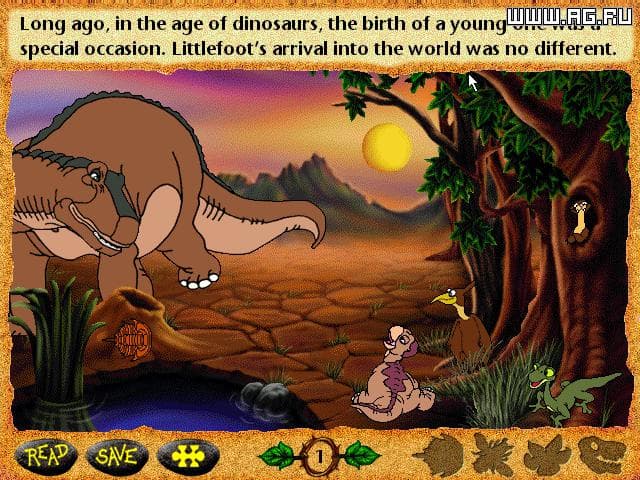 The Land Before Time Animated Moviebook