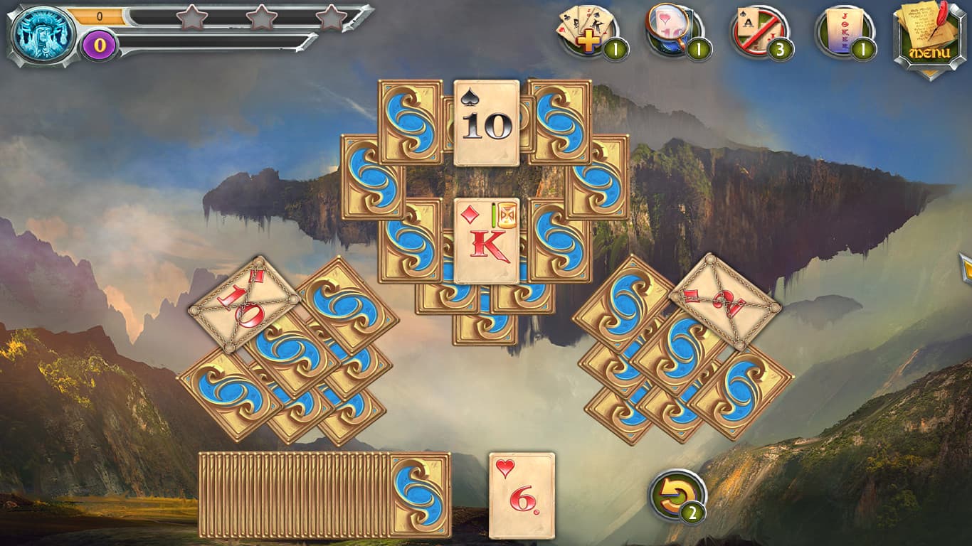 Mystic Journey: Tri Peaks Solitaire